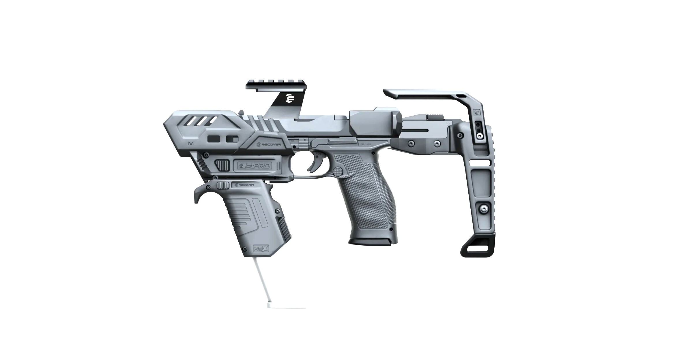 Konwersja Recover Tactical S-PRO MG Full Kit for Walther PDP SPRO-PDPGB-01 czarny