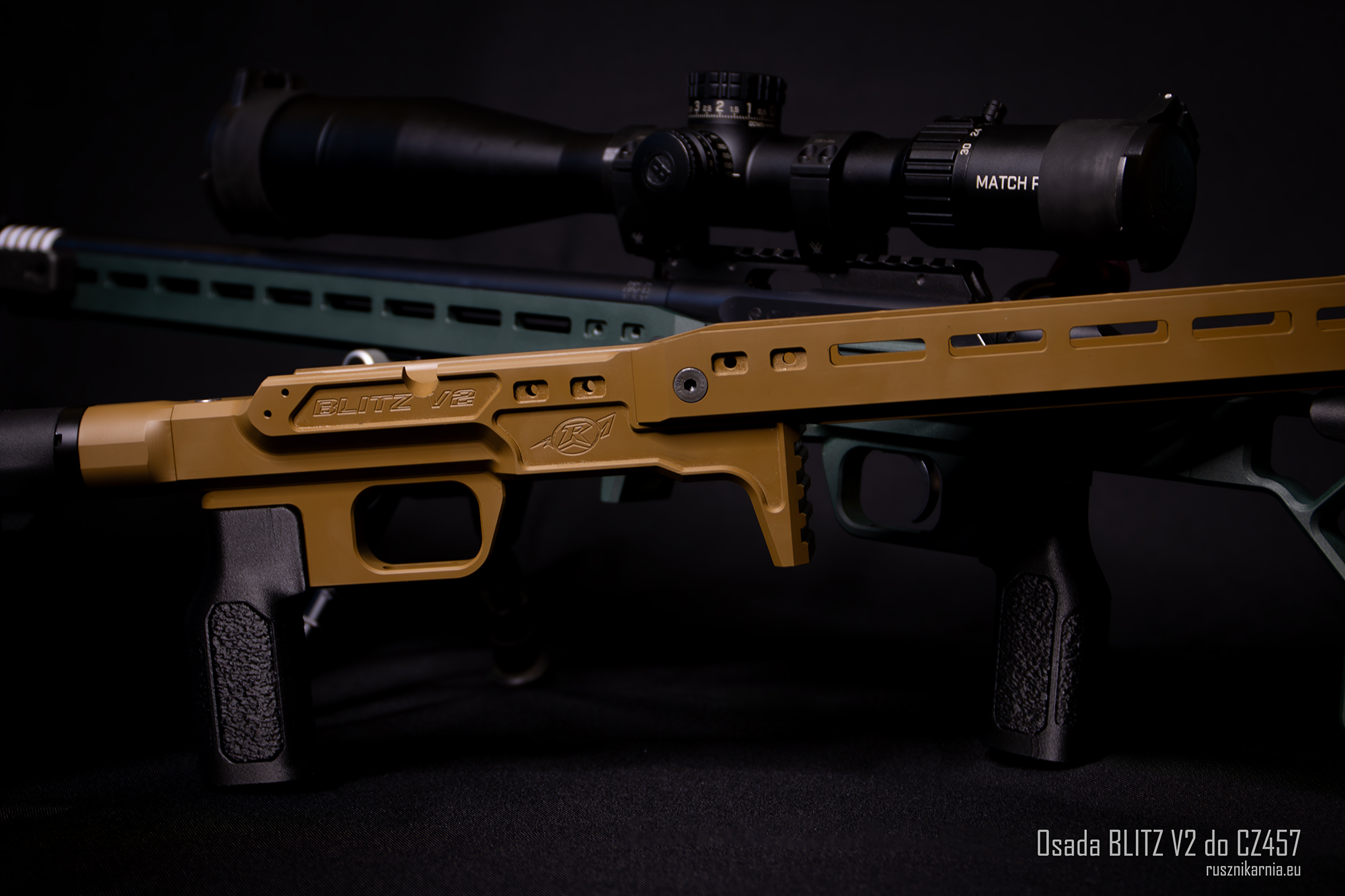 Osada aluminiowa BLITZ V2 LIGHT do karabinka CZ 457 - obrazek 2