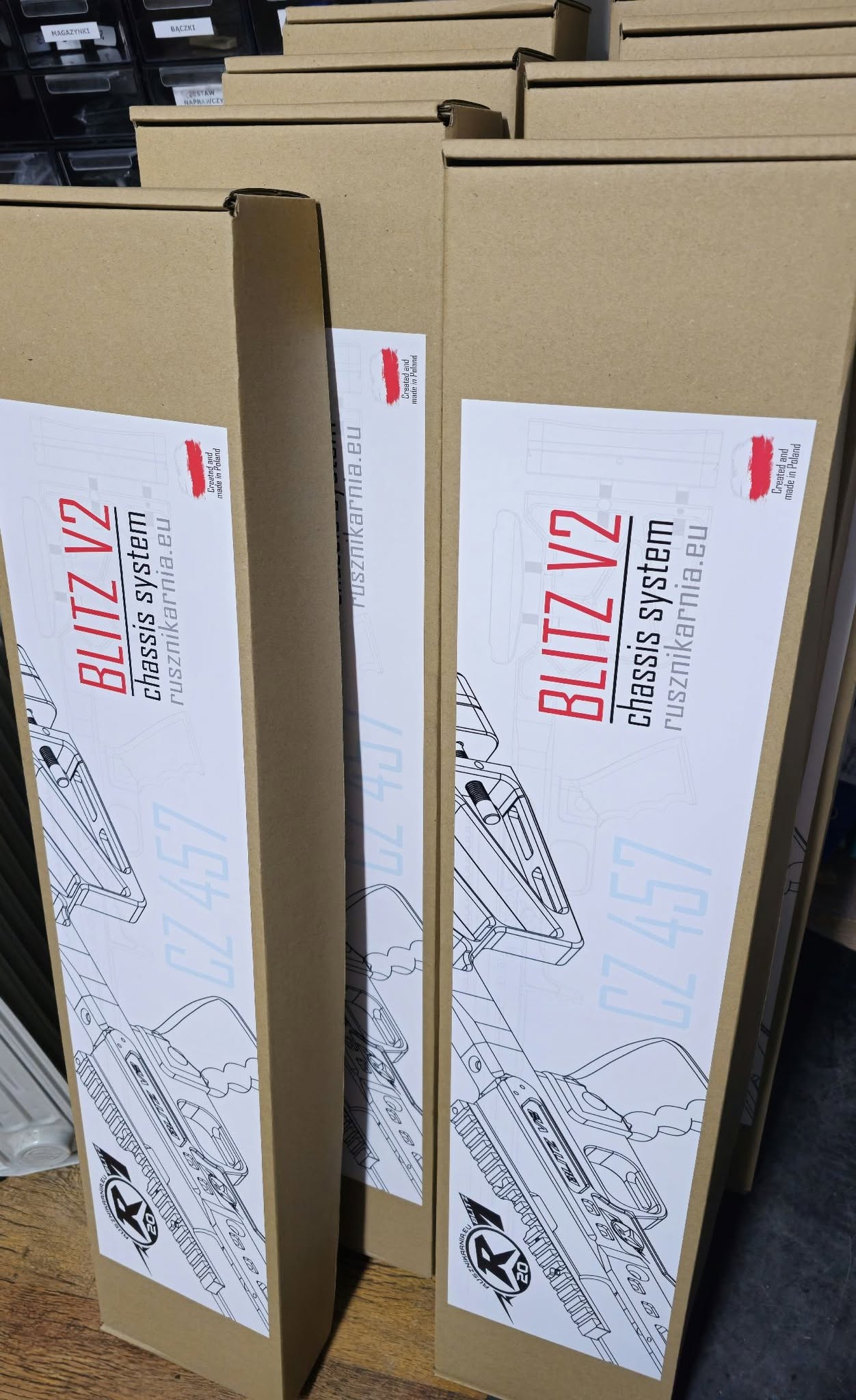 Osada aluminiowa BLITZ V2 LIGHT do karabinka CZ 457 - obrazek 5