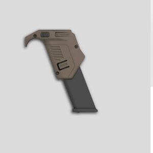 Chwyt taktyczny Recover Tactical Grip MG9-02 do magazynków Glock 9 mm FDE